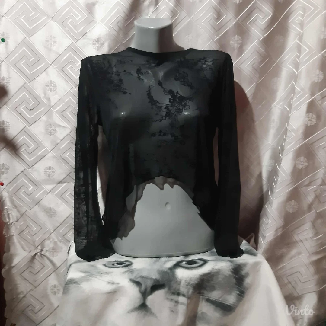 Morgan Goth crna bluza L/XL