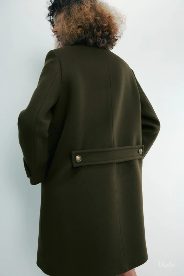 Zara kaput ZW 75% manteco vuna