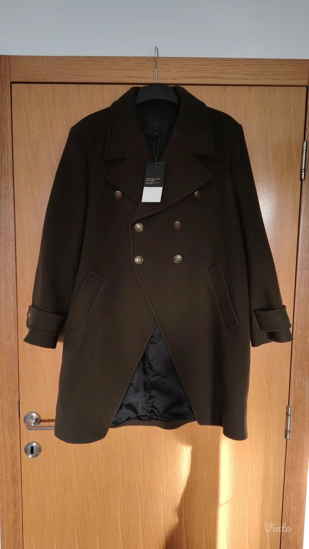 Zara kaput ZW 75% manteco vuna