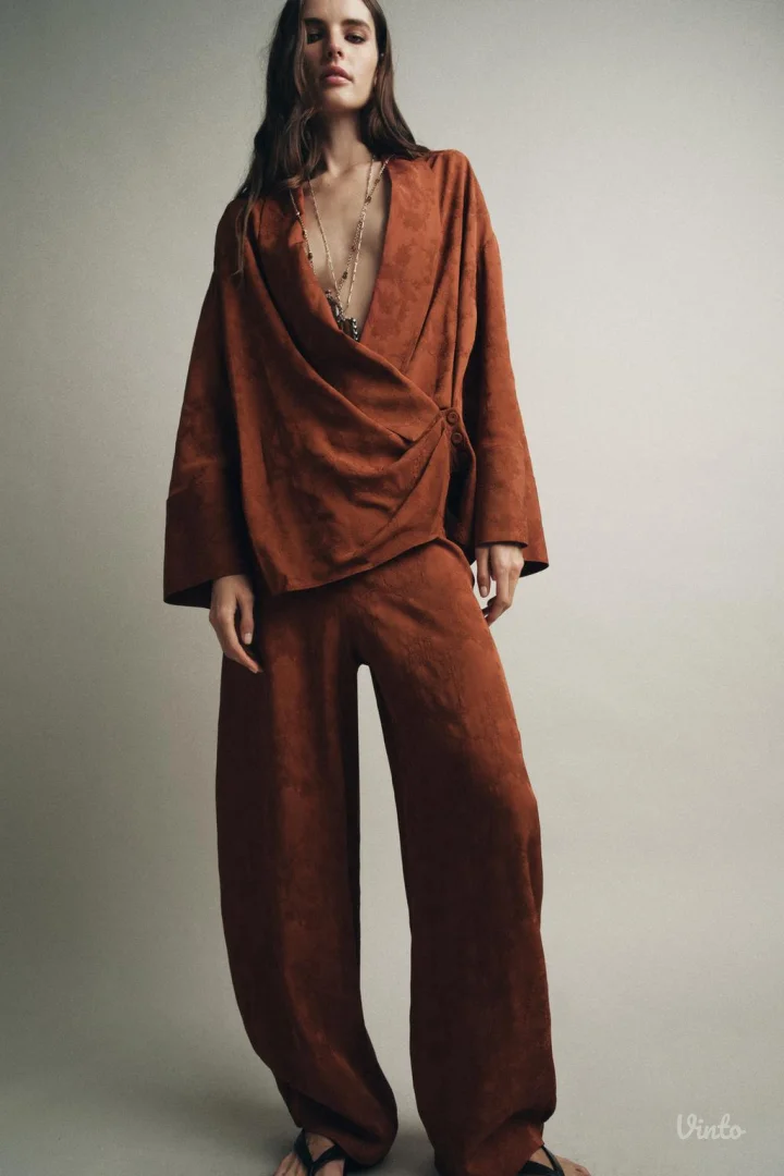 Zara ZW žakard kimono