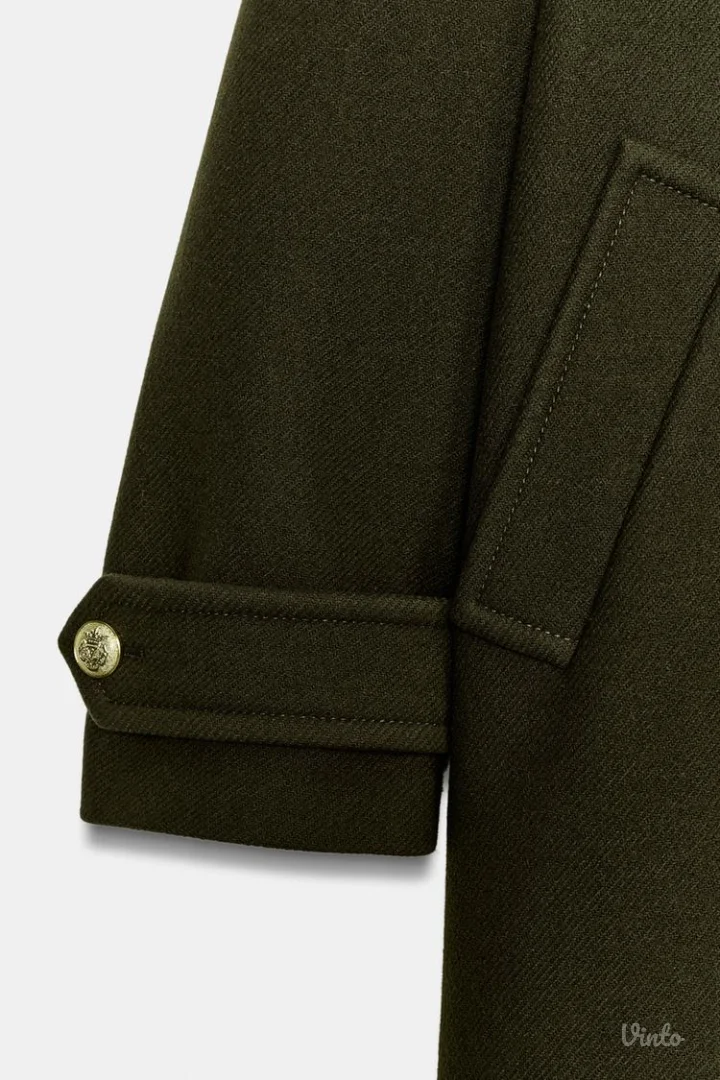 Zara kaput ZW 75% manteco vuna