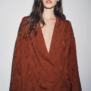 Zara ZW žakard kimono