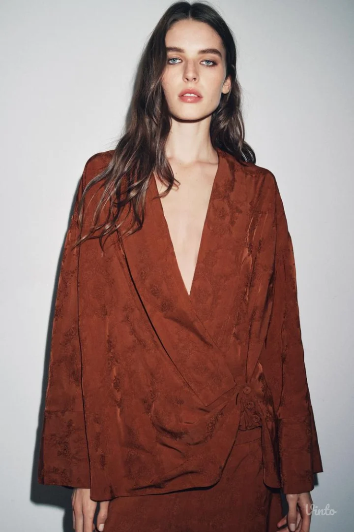 Zara ZW žakard kimono