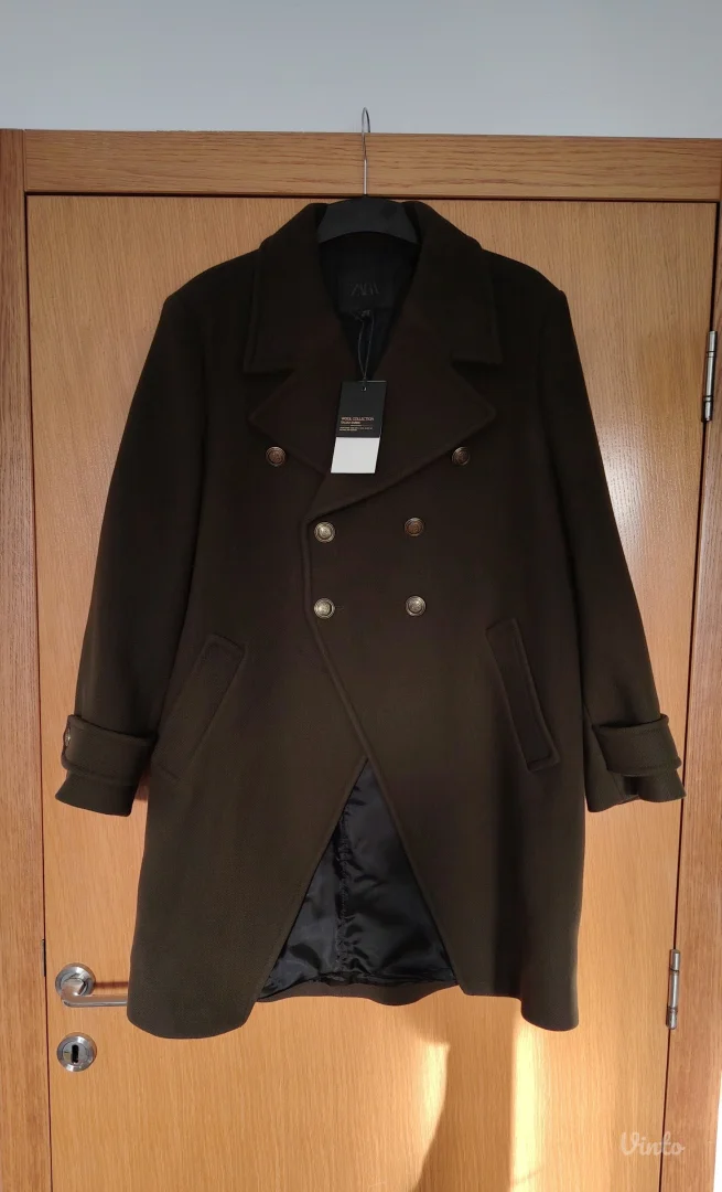 Zara kaput ZW 75% manteco vuna