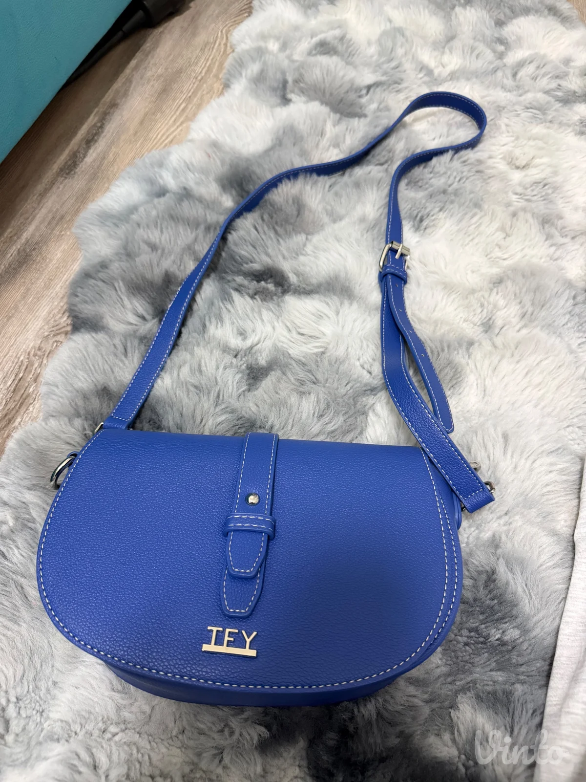 Tiffany plava torbica