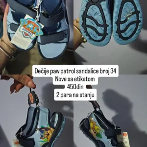 Decije sandalice paw patrol