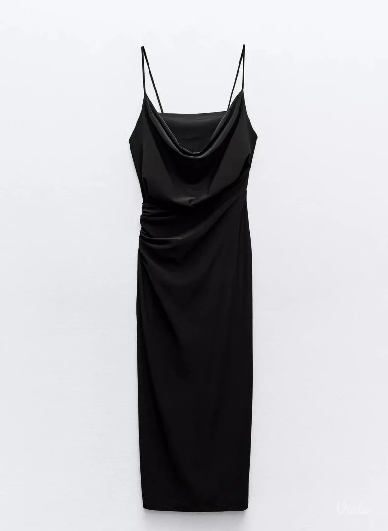 Zara duga crna haljina