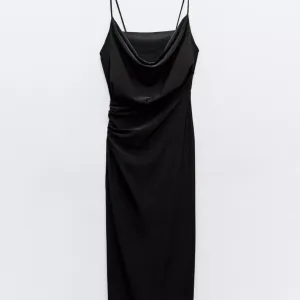 Zara duga crna haljina