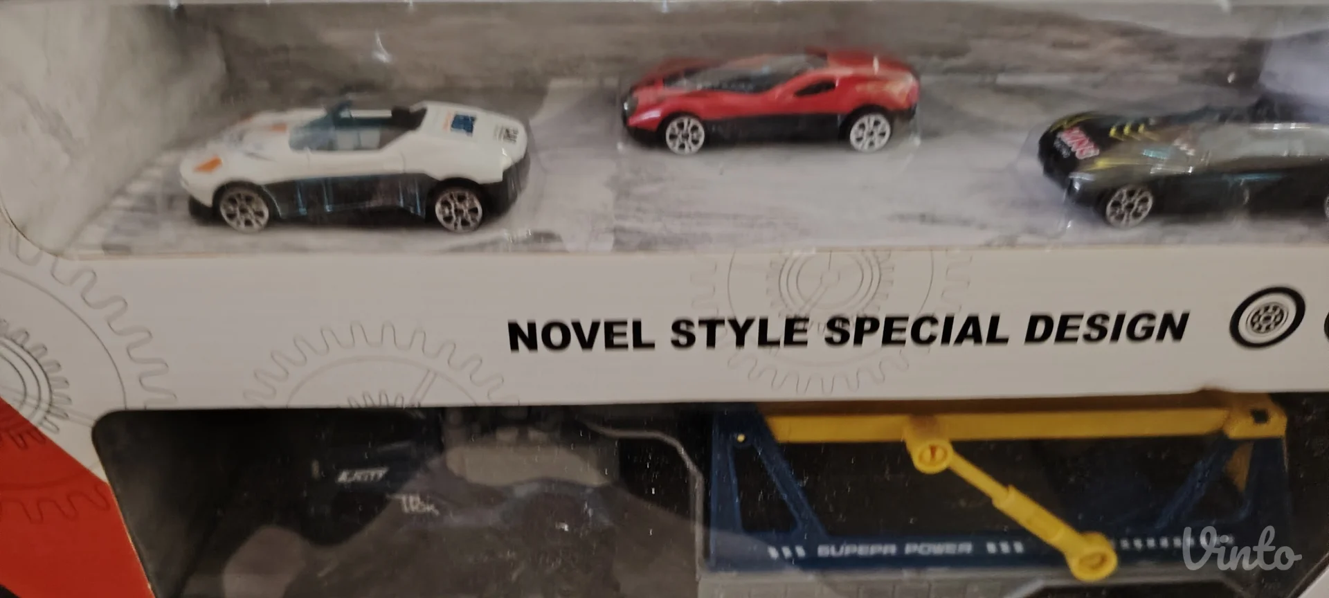 Set igračka kamion sa 3 autića