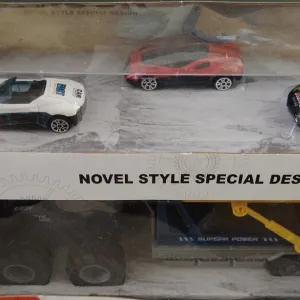 Set igračka kamion sa 3 autića