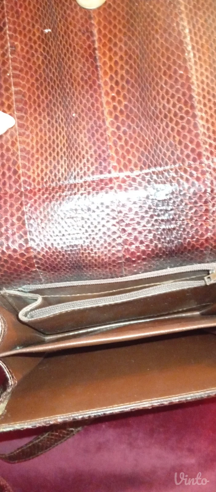 Kožna torbica vintage