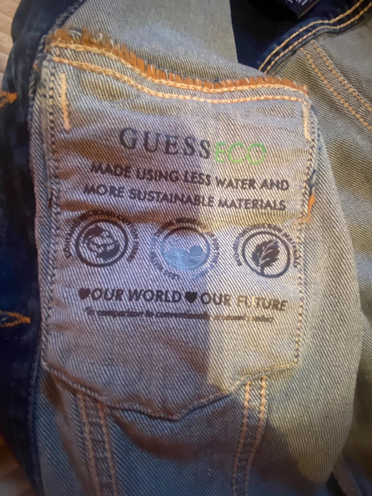Guess teksas jakna S vel