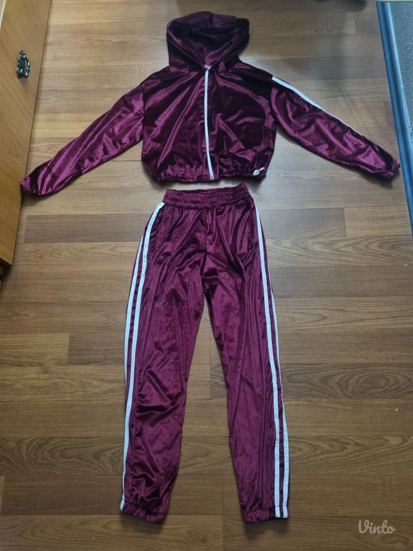 Komplet plisana trenerka S/M