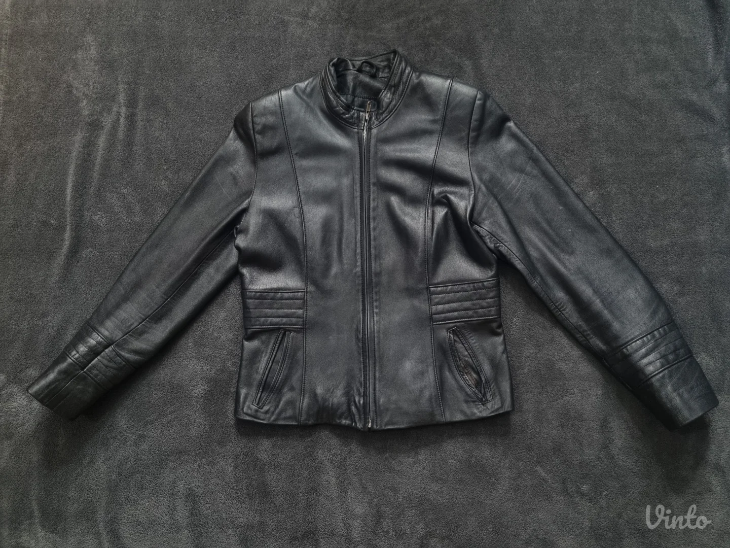 Zenska kozna jakna L