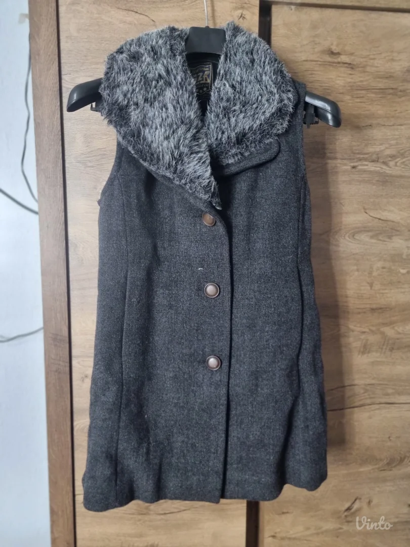 Krzneni zimski prsluk M