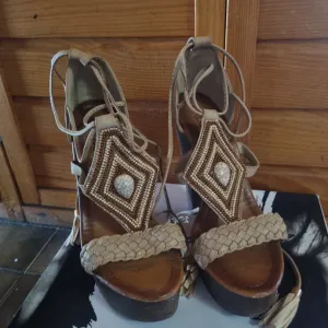 Sandale na stiklu br.39