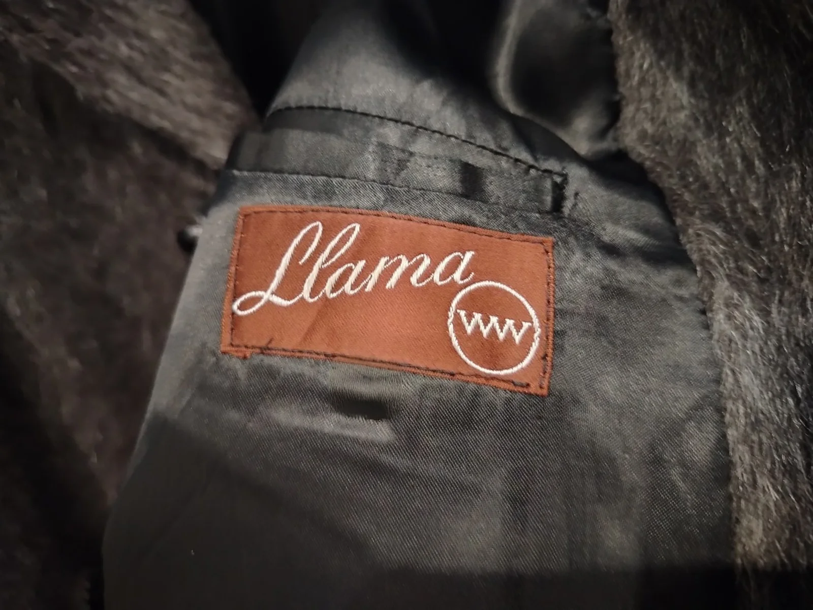 Vintage kaput od lamine dlake