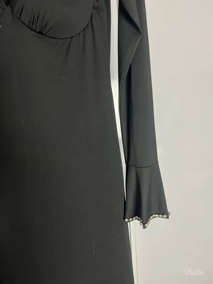 Crna elegantna haljina NOVO