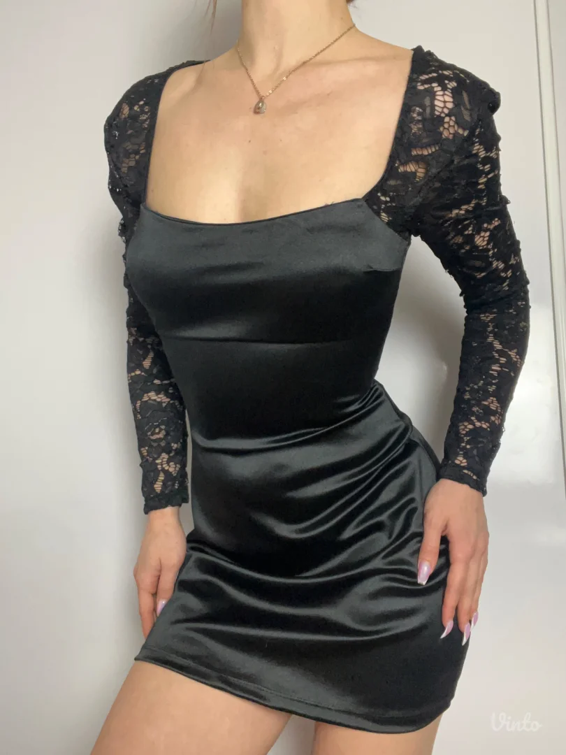 Cipkana haljina od tila NOVO