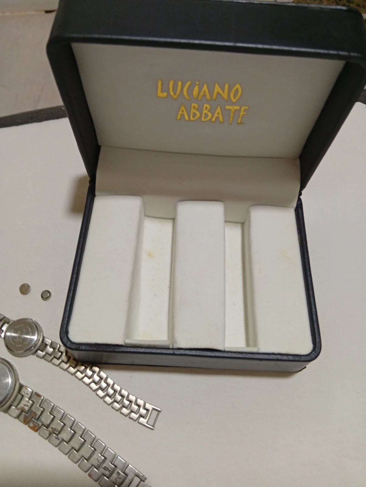 LUCIANO ABBATE Set Satova za Nju i Njega u Originalnoj Kutiji RETKO