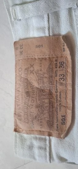 LEVI'S 501 original W33 L36 muske farmerke