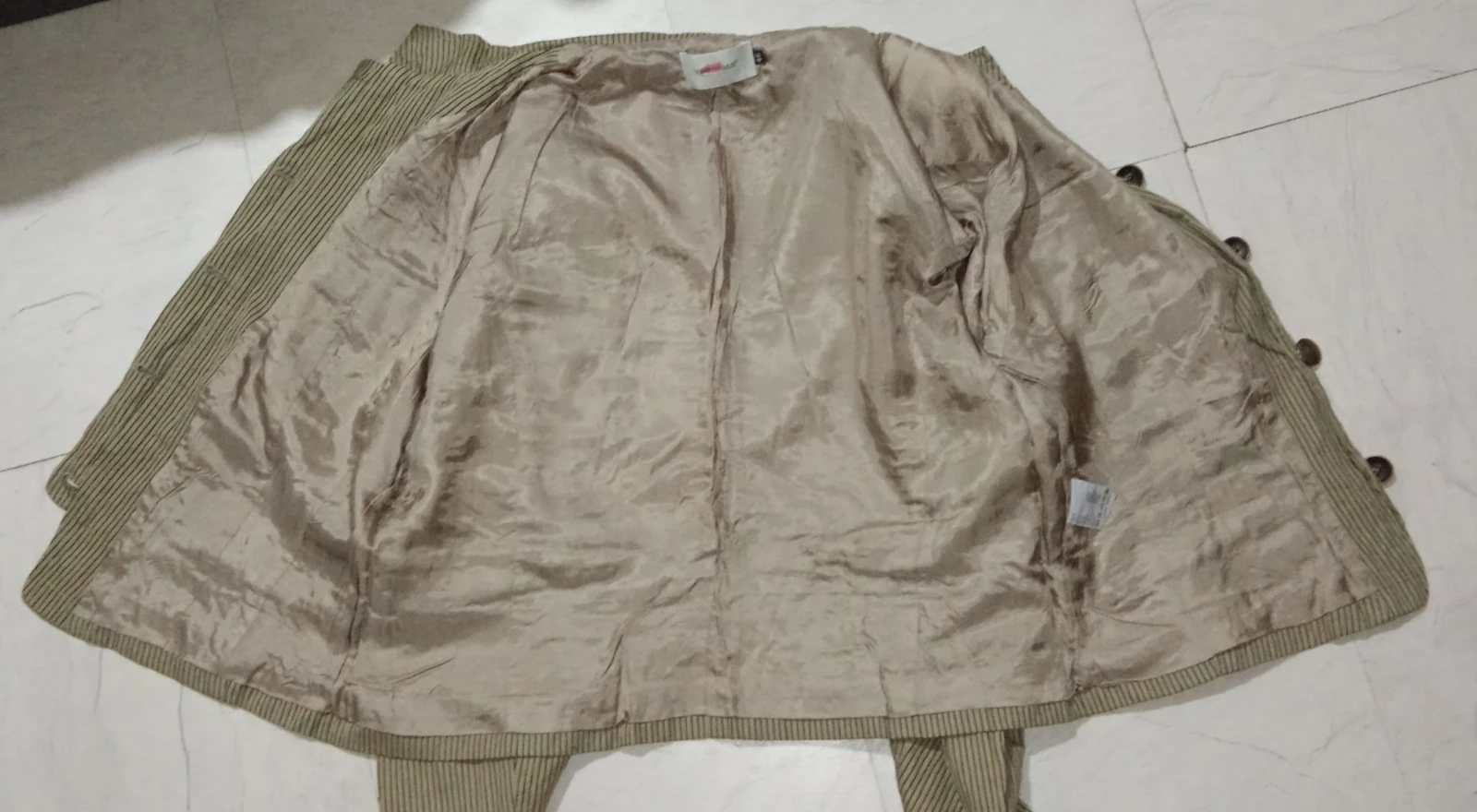 Green Wood luksuzan military sako/jakna sa metalik sjajem (46)