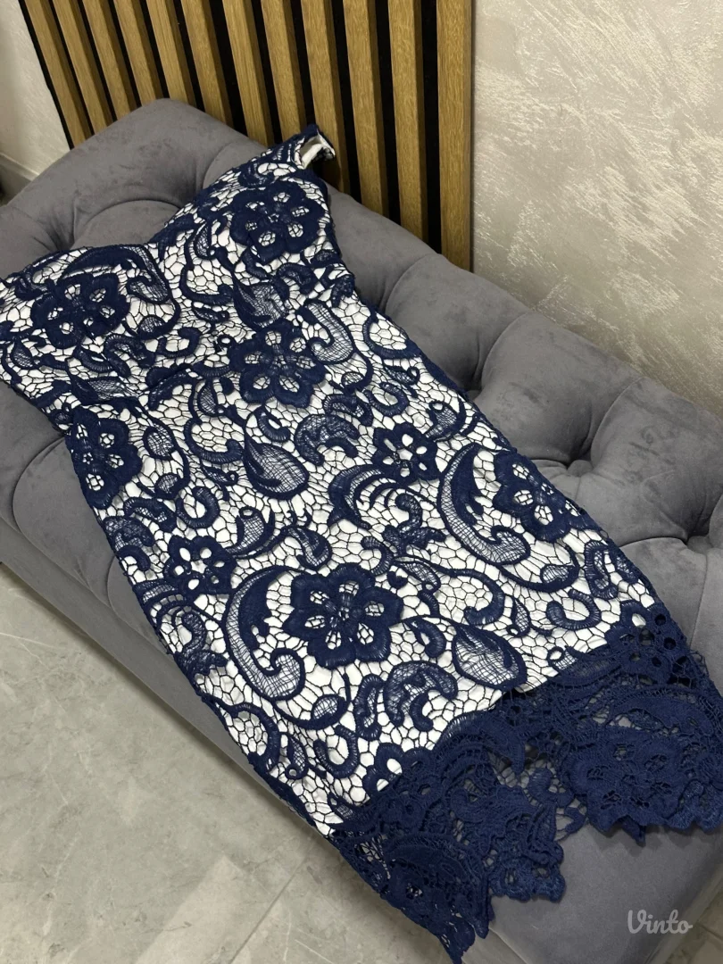 Elegantna čipkasta haljina