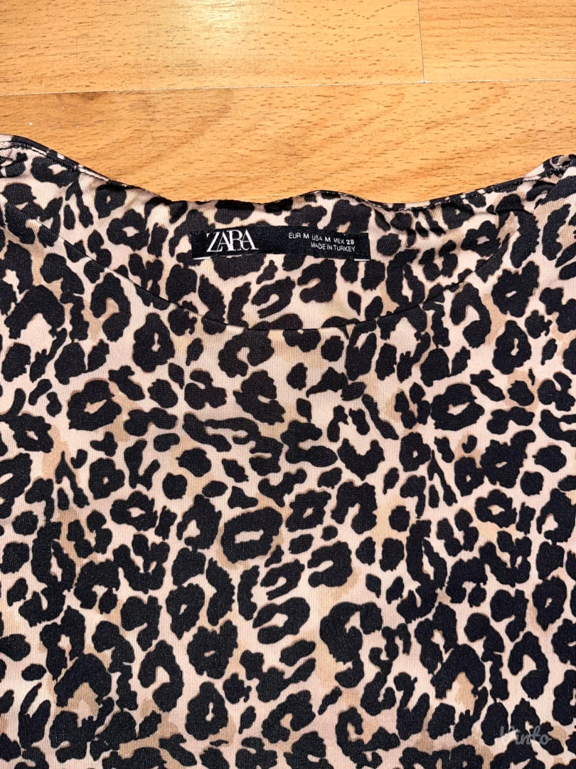 Zara bodi animal print