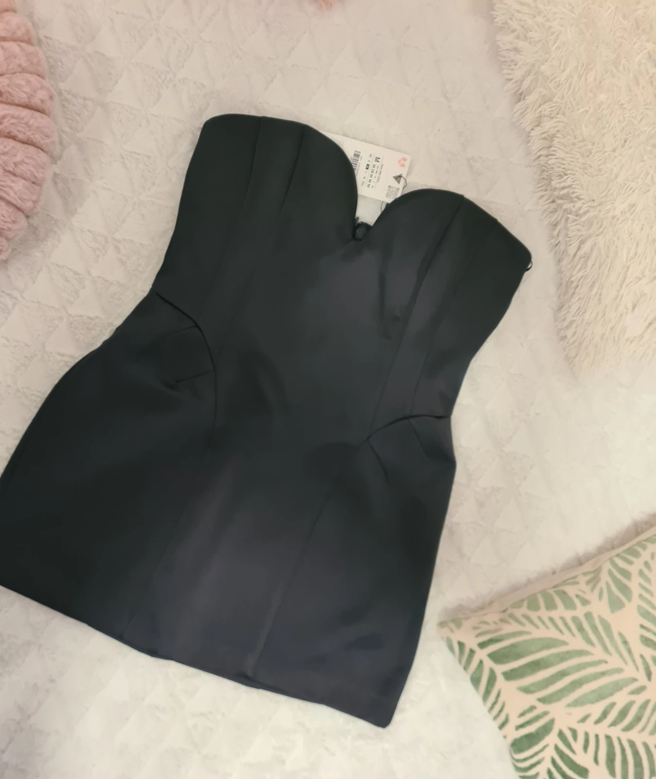 ZARA MINI satenska haljina