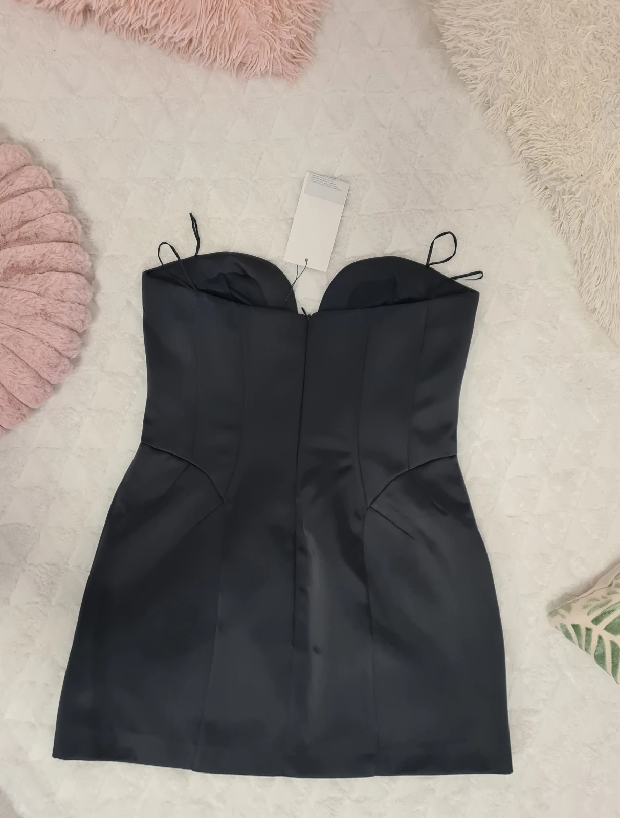 ZARA MINI satenska haljina