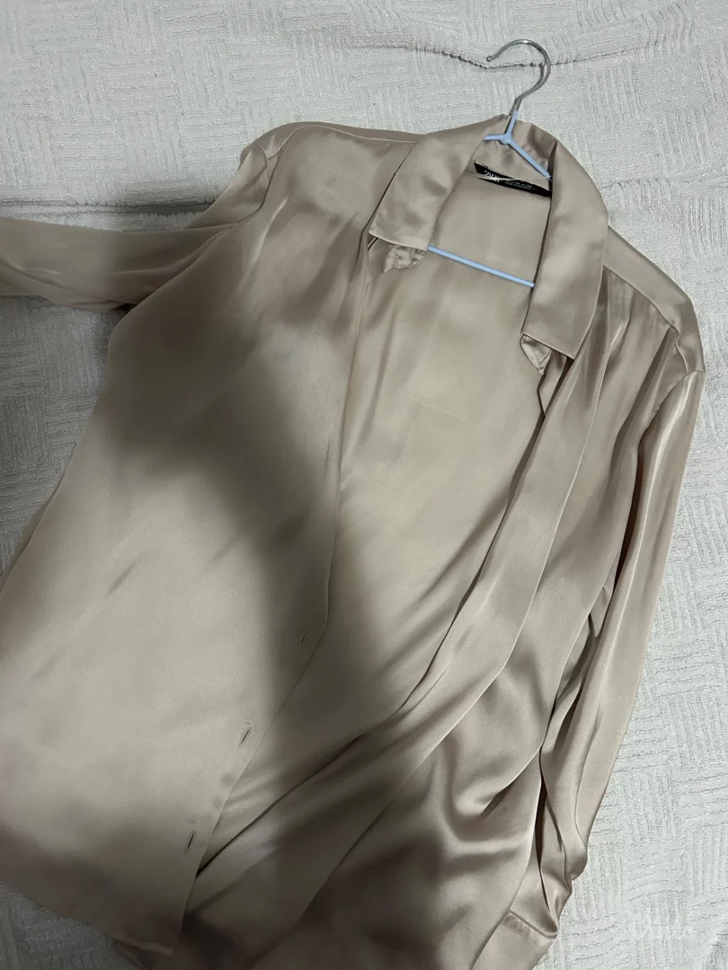 Zara kosulja krem boje