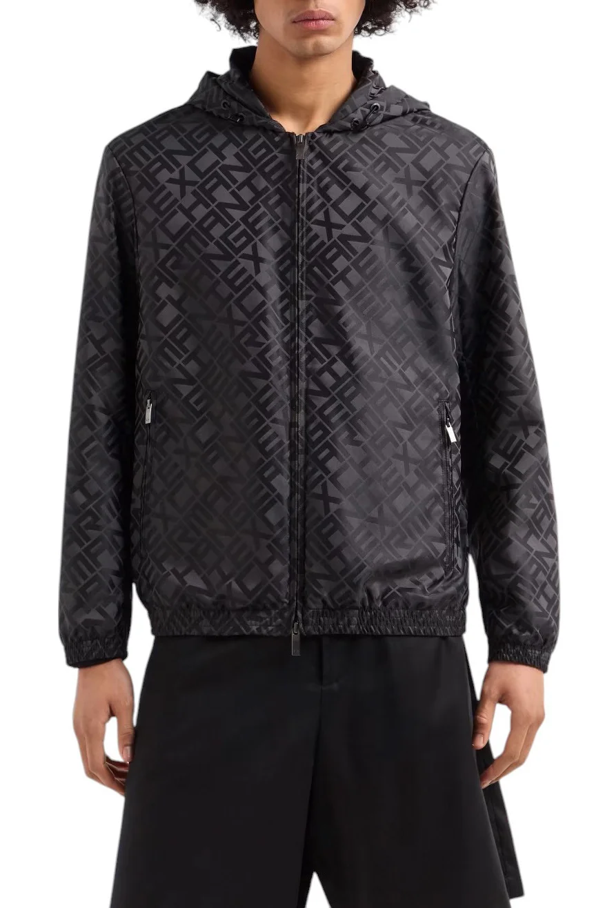 Armani Exchange crna muška jakna