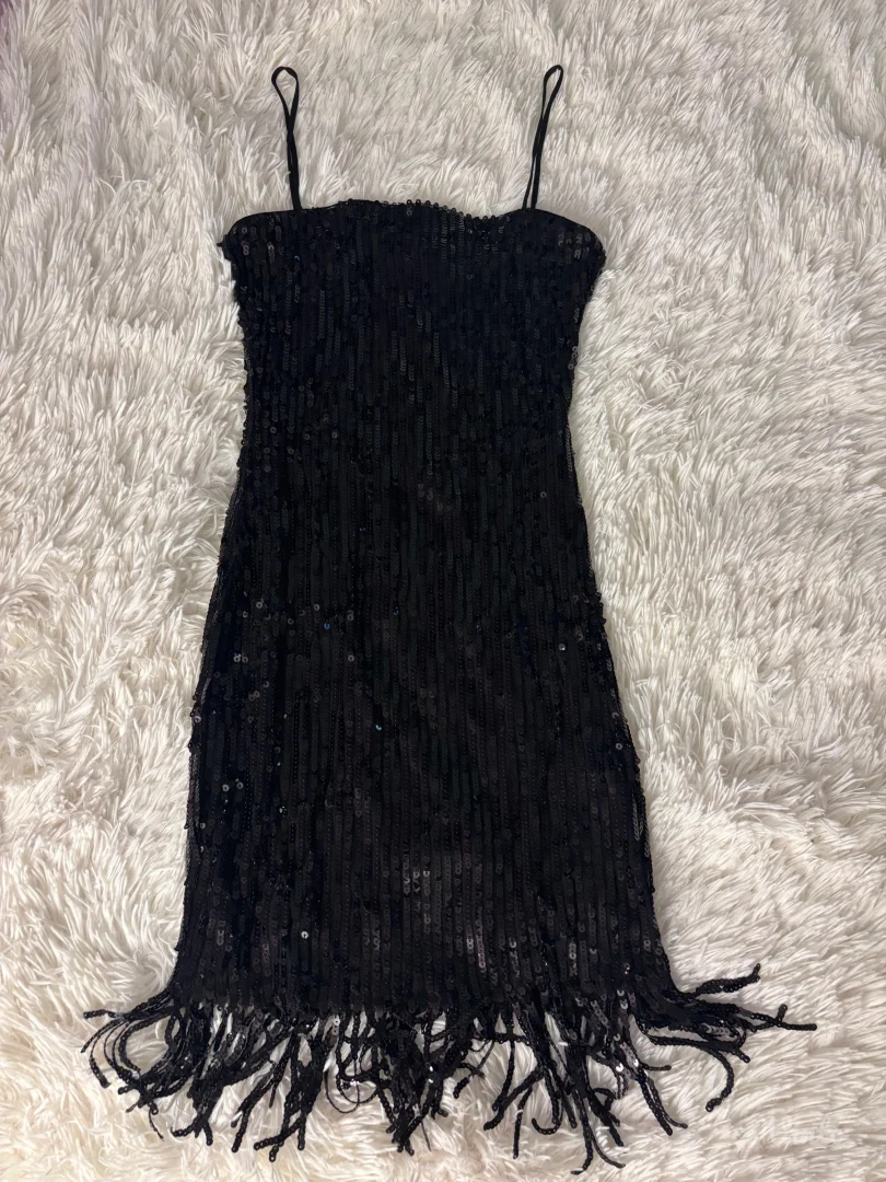 Haljina sa šljokicama XS