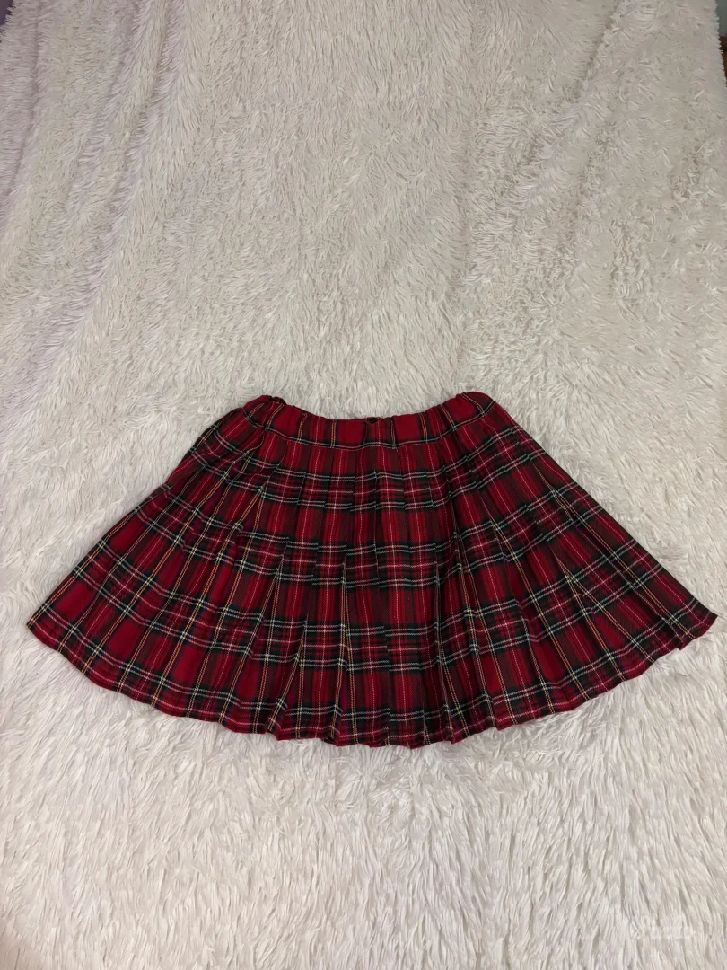 Karirana mini suknja XS/S