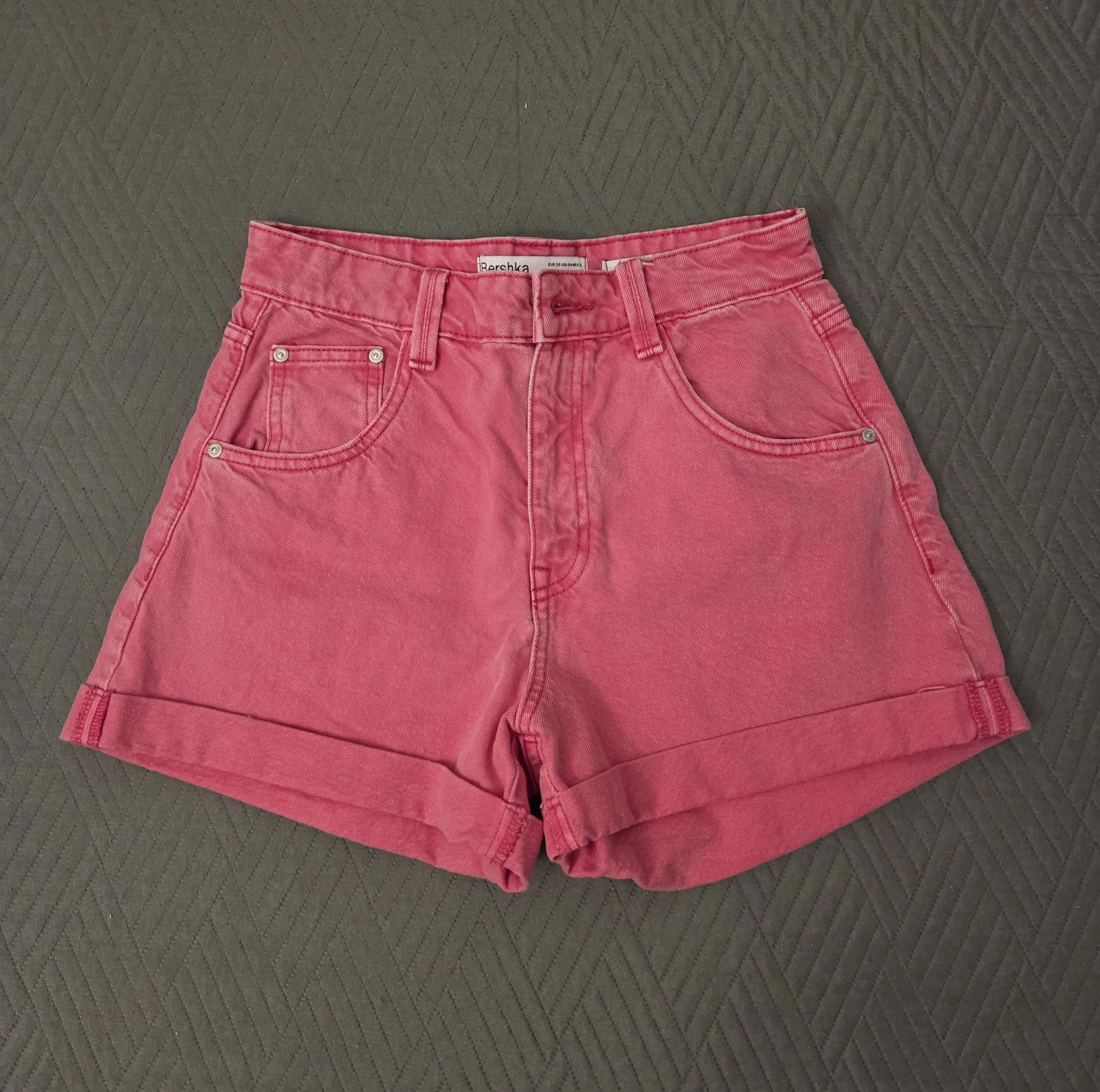 pink bershka šorc