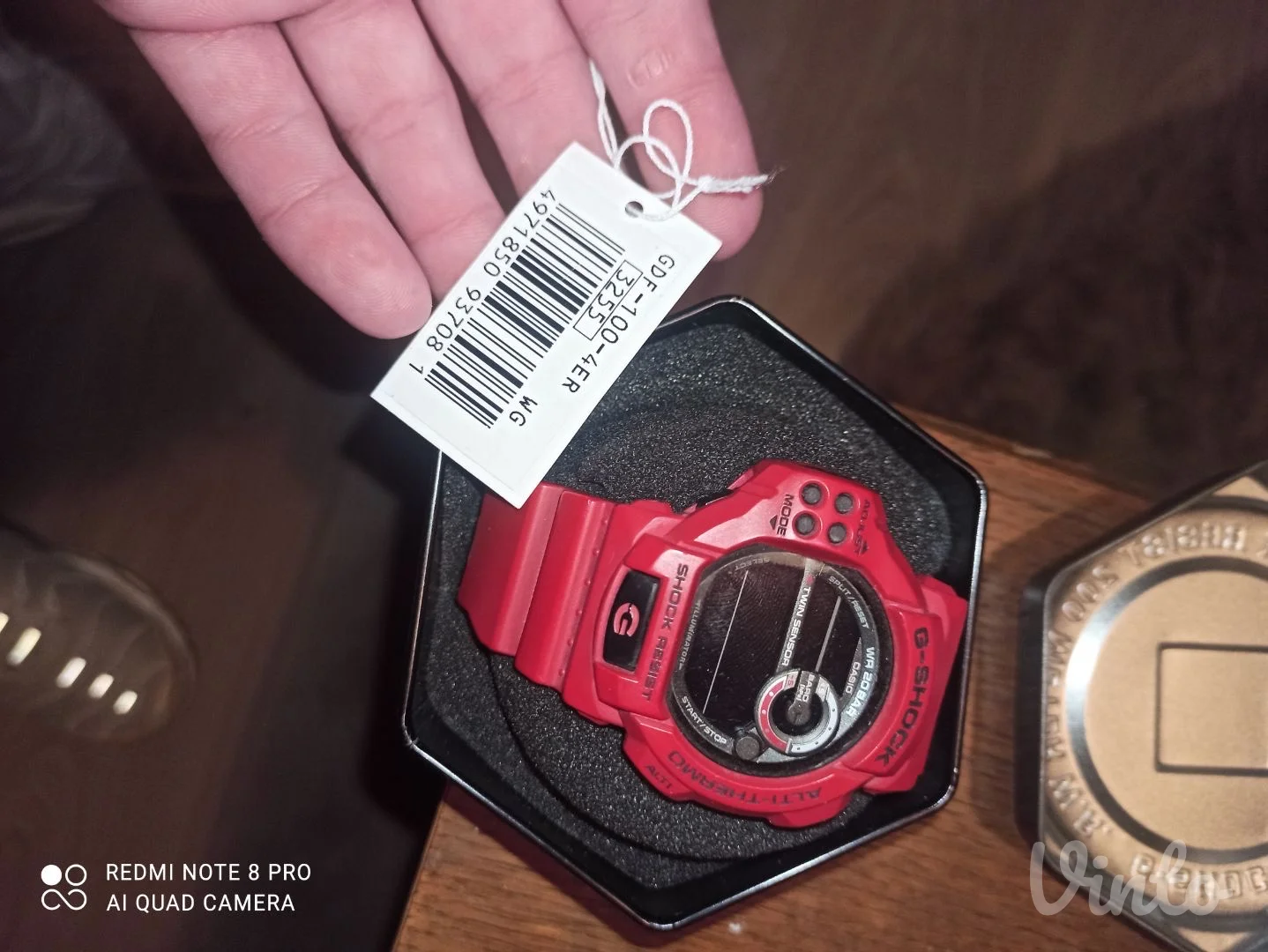 Casio G-Shock GDF-100-4ER (Twin Sensor) - НОВ / Неношен!