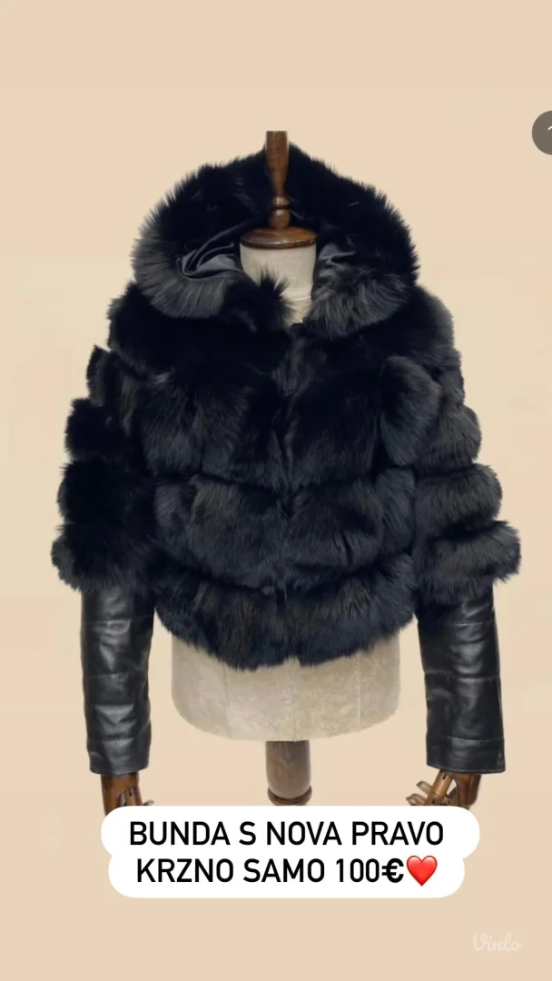 Bunda pravo krzno