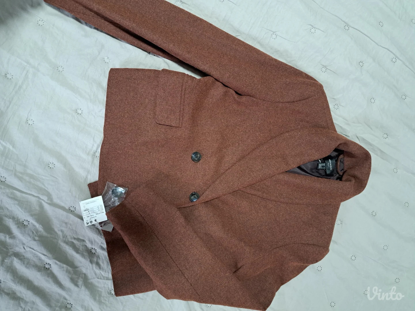 Mango kratak kaputic/sako od vune