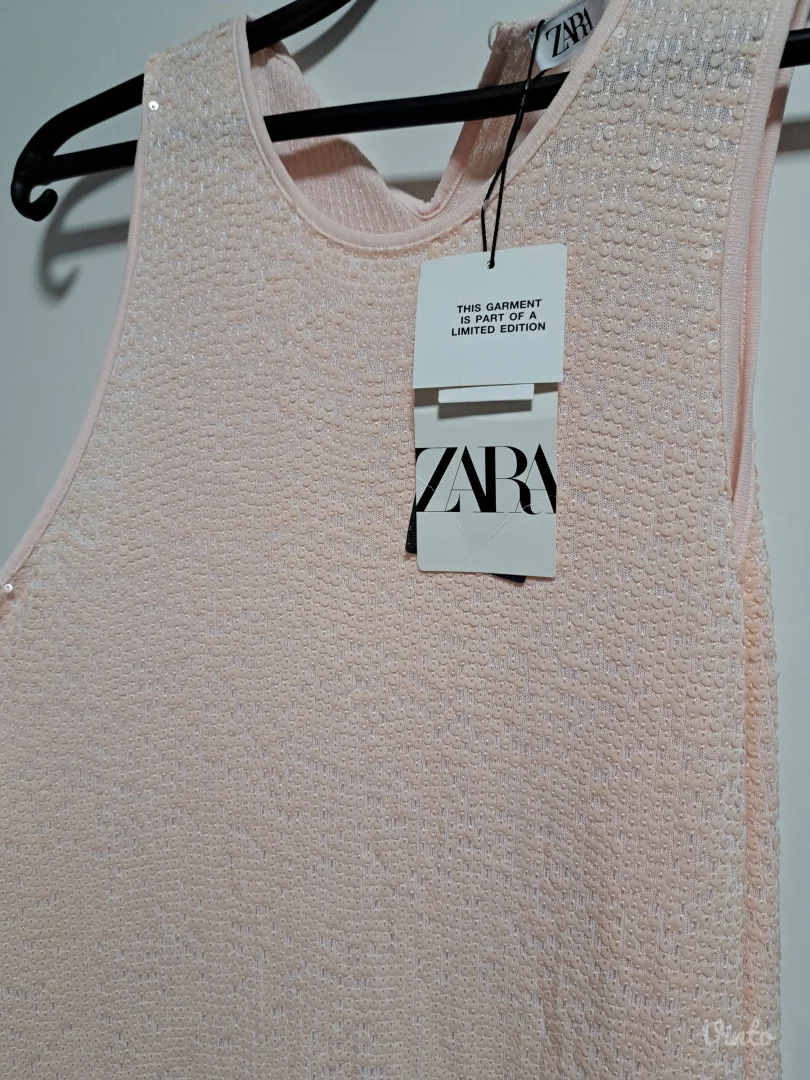 ZARA šljokicava haljina