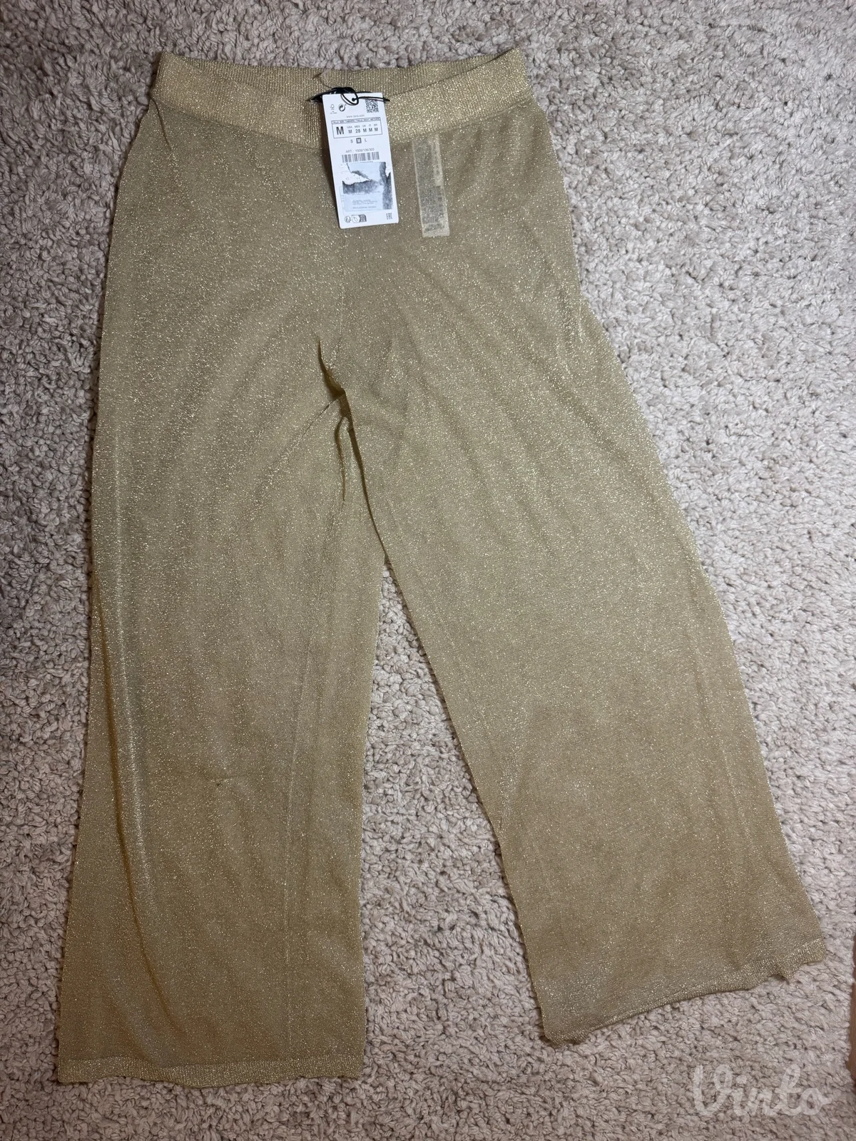 Končane pantalone za plažu Zara NOVE