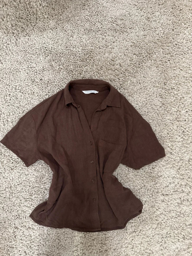 Ženska lanena košulja Stradivarius