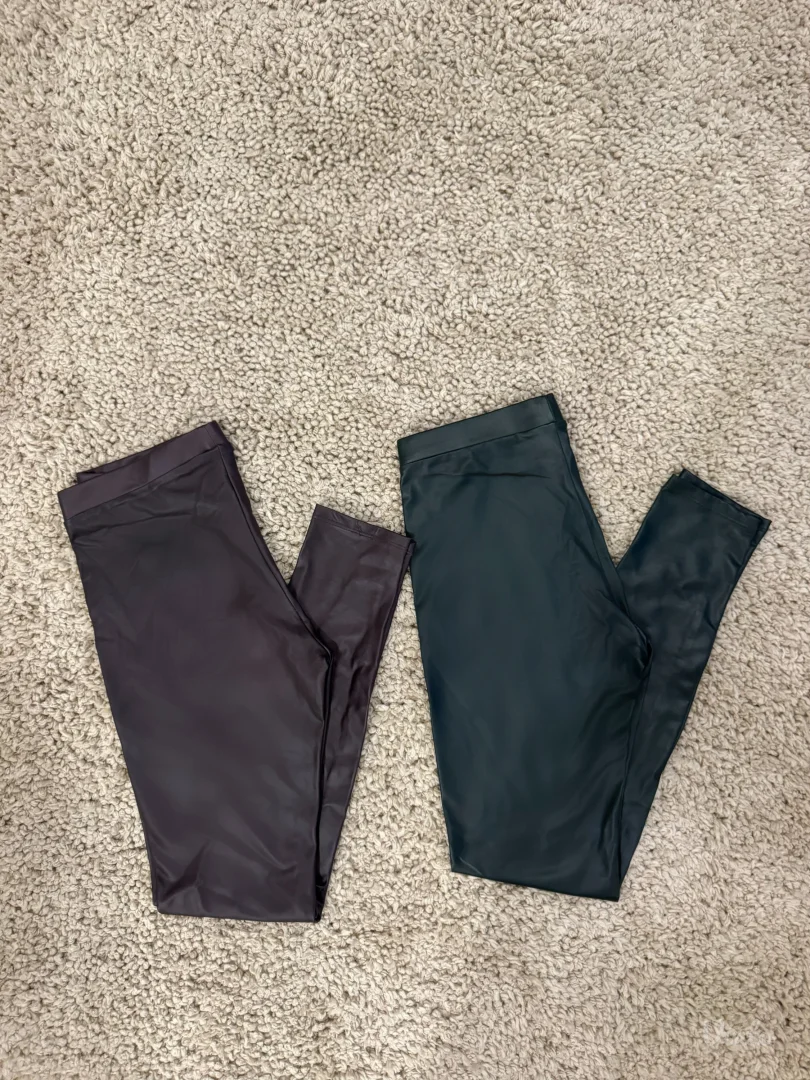 Ženske kožne helanke Terranova 1+1