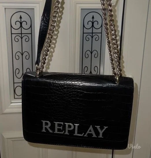 CRNA ŽENSKA TORBA REPLAY