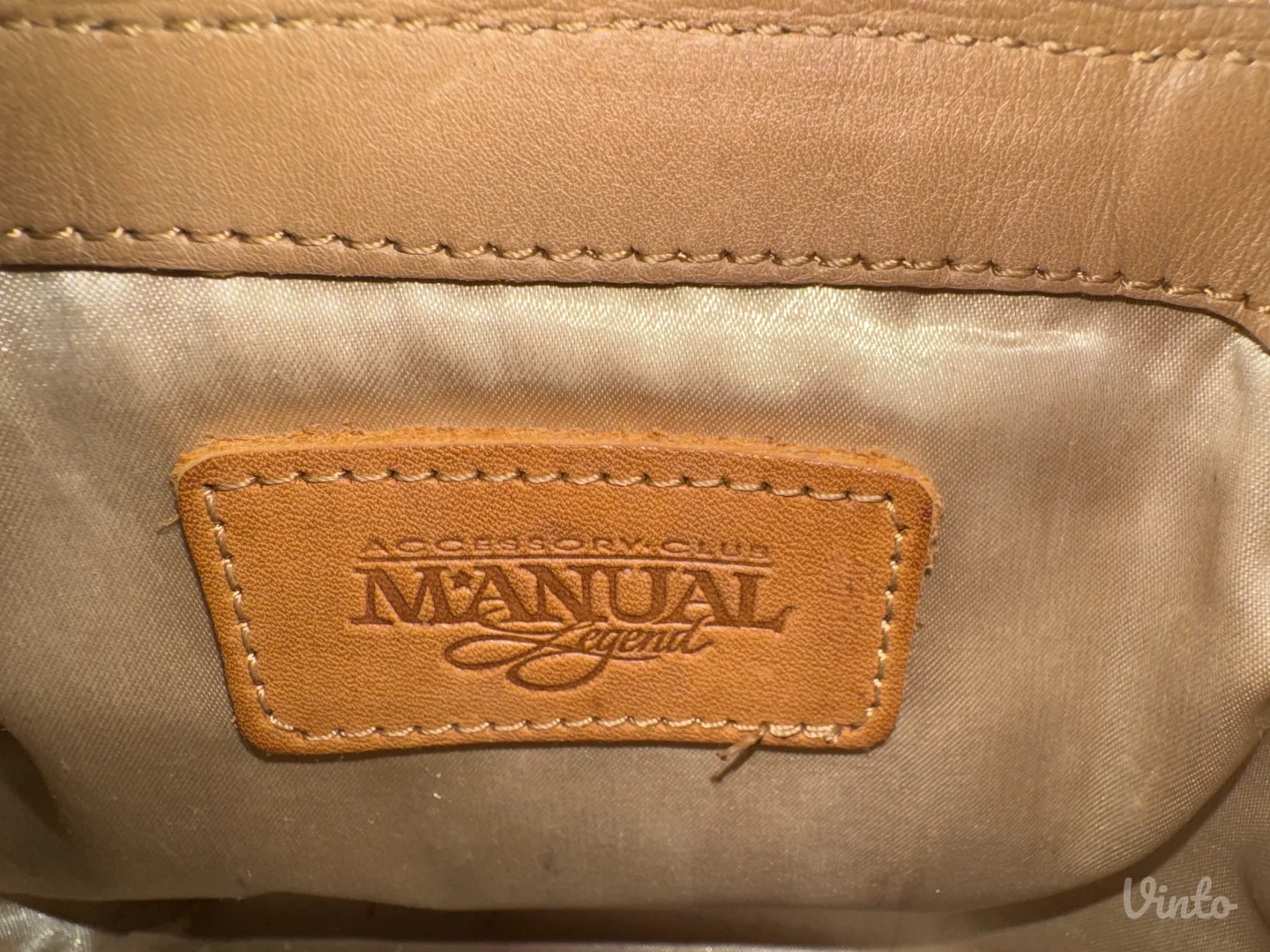 Kožna torbica Manual Co