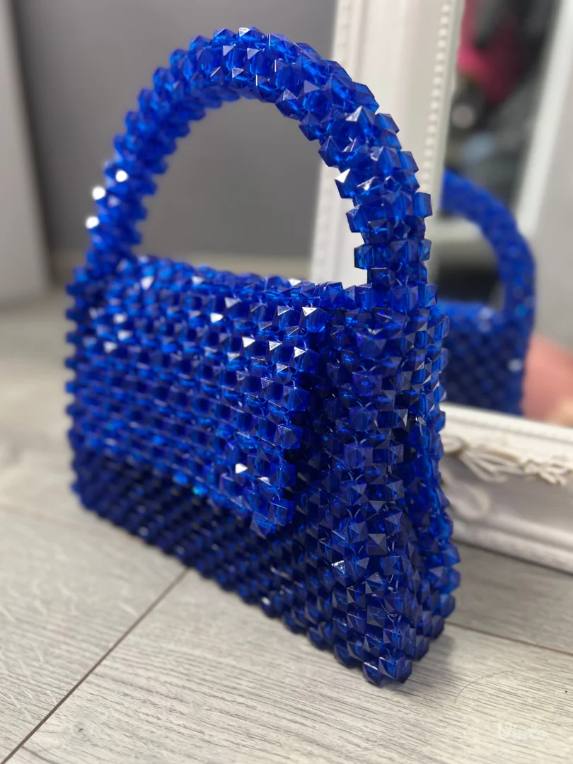 Ručno rađena torba od perlica