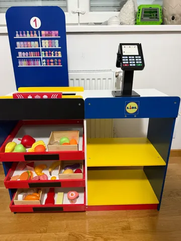 Drvena igračka prodavnica Lidl