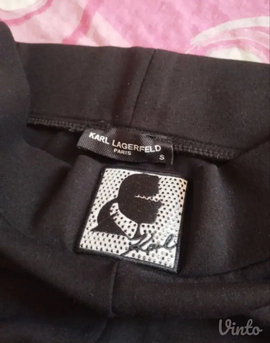 Karl Lagerfeld original elegantne helanke S