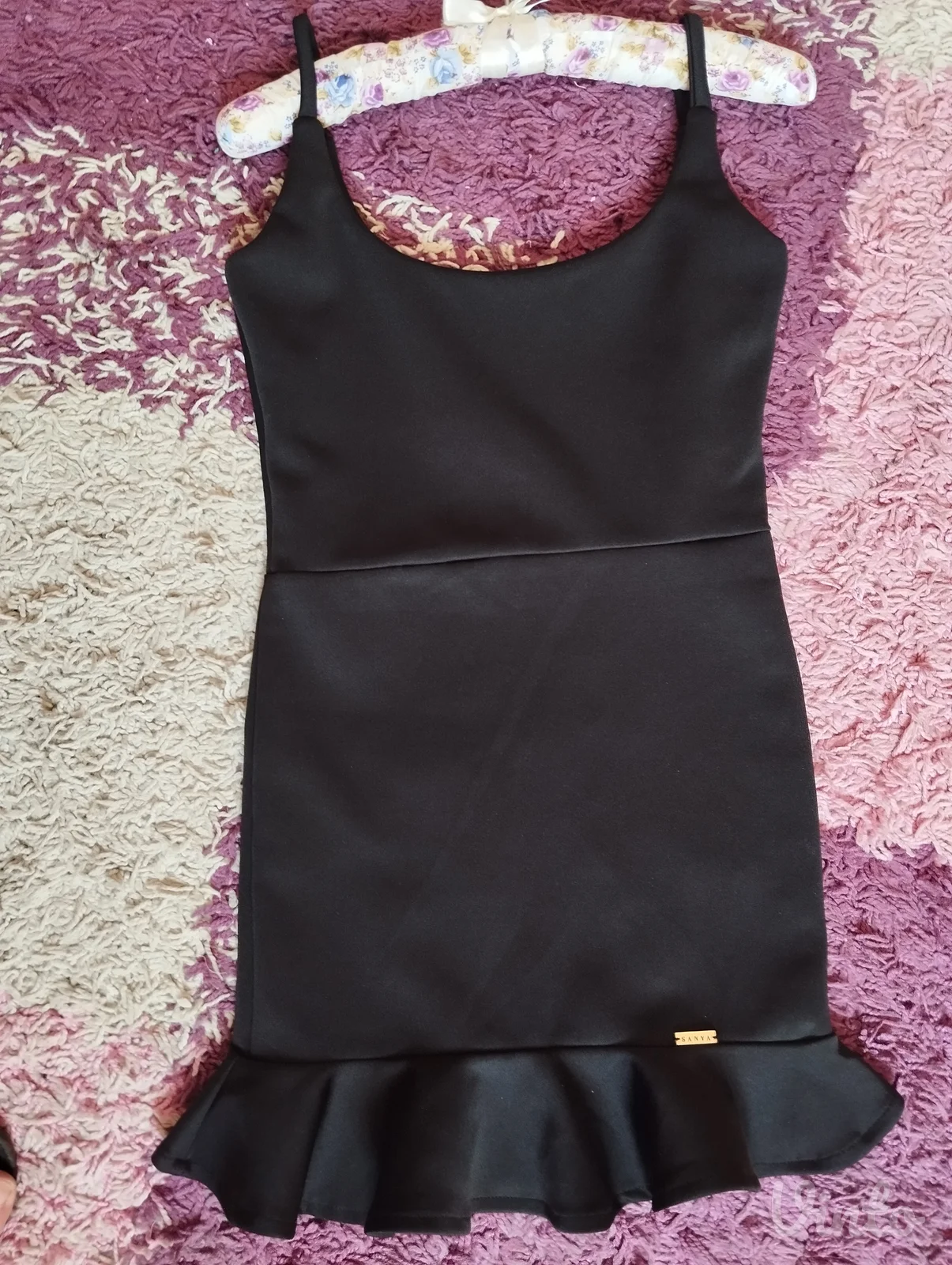 Original Sanya Design crna haljina Coco (sa pločicom)