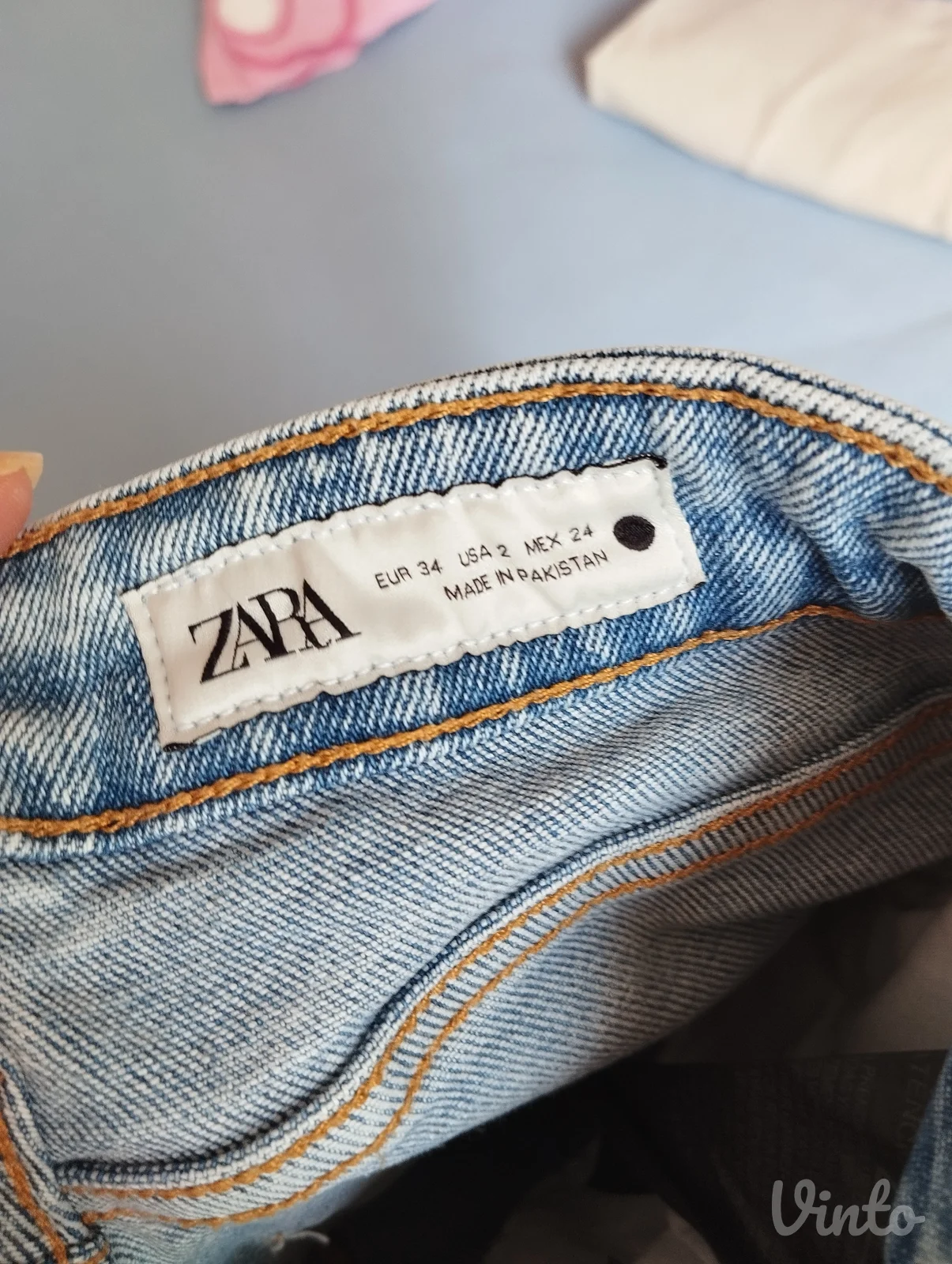 ZARA svetle skinny farmerke EUR 34 / XS