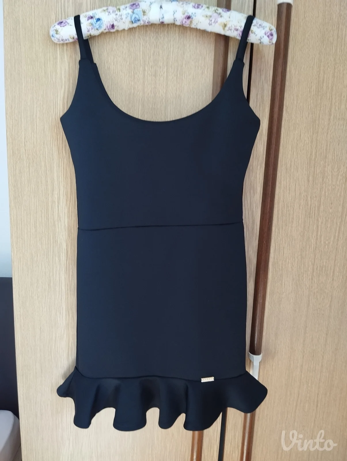 Original Sanya Design crna haljina Coco (sa pločicom)